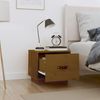 vidaXL Nachttisch Honigbraun 40x34x35 cm Massivholz Kiefer 818291 Bild 3
