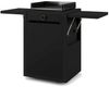 Plancha Grill Modern Elektro 45 Schwarz auf Rollwagen Bild 1