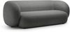Micadoni Sofa Kate 3-Sitzer Boucle Dunkelgrau Bild 2