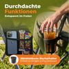 HOMECALL Campingstuhl Faltbar Hochlehner Luxus Klappstuhl mit 4,5cm Dicke Gepolstert (150kg Belastbar mit 4 Positionen Verstellbar Angelstuhl, 2 St), für Garten Balkon Wohnmobil Bild 4