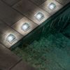 EAXUS LED Solarleuchte LED Eiswürfel Solar Cube Deko, LED fest integriert, Kaltweiß, Mit Dämmerungssensor Bild 3