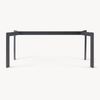 Tischgestell Verg Stahl 120x70x72 cm Schwarz [en. casa] Bild 3