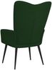 vidaXL Relaxsessel Dunkelgrün Samt [327679] Bild 5