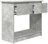 vidaXL Konsolentisch mit Schubladen Betongrau 85,5x38,5x74,5 cm 861394 Bild 5