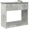 vidaXL Konsolentisch mit Schubladen Betongrau 85,5x38,5x74,5 cm 861394 Bild 4