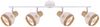 LED Deckenleuchte, Metall, Glas, Klar, Schwenkbar, 4-flammig, L 80 cm Bild 4
