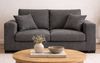 Sofa Novana in grau 2-Sitzer 182 cm Bild 2