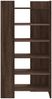 vidaXL Schuhschrank Braun Eichen-Optik 52x37,5x100 cm Holzwerkstoff 848450 Bild 4