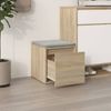 vidaXL Schubladenbox Sonoma-Eiche 40,5x40x40 cm Holzwerkstoff 808777 Bild 3
