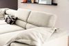 KAWOLA Sofa DELIA Ecksofa XL Cord cremeweiß Recamiere links 74 x 219 x 312 cm Bild 2