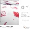 Fleece Bettwäsche mit Federmotiv - Kuschelig und Weich aus 100% Polyester 135x200 cm Bild 4