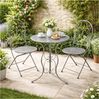 HTI-Living Gartenstuhl Gartenstuhl 2er-Set Lani Grau (Set, 2 St) Bild 2
