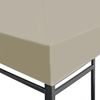 vidaXL Pavillondach 310 g/m² 3×3 m Beige 44778 Bild 3