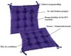 JACK Stuhlkissen JACK Outdoor 38x38cm Sitzkissen Lounge Kissen Sitzkissen Wasserfest, mit Lotus Effekt, robust, strapazierfähig, für Innen & Außen Bild 4