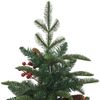vidaXL Künstlicher Weihnachtsbaum Klappbar mit Zapfen & Beeren 150 cm 358375 Bild 4