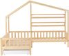 Doppelbett 140x200cm, hydraulisch mit 3 Schubladen, verstellbarem Kopfteil & USB, Samt, grau Bild 5