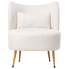 Sessel OTSBY II mit Kissen Bouclé Creme Bild 5