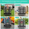 TLGREEN Gartentrampolin Ø 140cm bis 50 kg, Trampolin für Kinder,Kindertrampolin,Kleinkind-Trampolin Bild 2