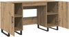 vidaXL Schreibtisch Artisan-Eiche 140 x 50 x 75 cm Holzwerkstoff 879529 Bild 5
