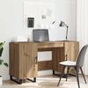 vidaXL Schreibtisch Artisan-Eiche 140 x 50 x 75 cm Holzwerkstoff 879529 Bild 4