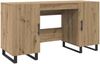 vidaXL Schreibtisch Artisan-Eiche 140 x 50 x 75 cm Holzwerkstoff 879529 Bild 2