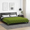 vidaXL Sommerdecke Grün und Anthrazit 220 x 240 cm Mikrofaser 42025449 Bild 4