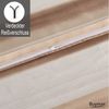 Buymax Bettwäsche Palermo, Renforcé: 100% Baumwolle, 3 teilig, 200x220 cm, Bettbezug-Set, mit Reißverschluss, Streifen, Braun-Beige Bild 4