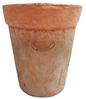Aged Terracotta Blumen Topf "Long Tom" Bild 5