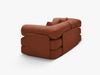 Micadoni Sofa Dreamy 3-Sitzer Strukturierter Stoff Liberty Ziegel Bild 4