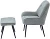 Sessel Zorto Muz 809B mit Fußbank (Farbe: Sea 350) Bild 5