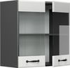 Küchenglasschrank R-Line Weiß Landhaus 60 cm Vicco Bild 4