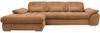 Polstergarnitur >Riordan< Schlaffunktion, Stauraum, Webstoff Corto curry - 314x104x184 (BxHxT) Bild 4