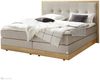Alba Boxspringbett braun Eiche Massivholz 206cm x 208cm x 125cm Bild 2
