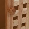 vidaXL Waschbeckenunterschrank mit Spiegel Walnussholz Massiv 247607 Bild 5