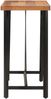 vidaXL Bartisch 110x55x107 cm Massivholz Akazie und Eisen 356370 Bild 3