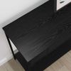 vidaXL Konsolentisch Sonstiges Schwarz Eichen-Optik 100 x 34.5 x 75 cm 883512 Bild 4