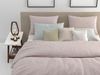 2 Stück Zo! Home Cotton Kissenbezüge 40x80 Lino Shell Nude rosa meliert uni Bild 5