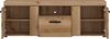 Lowboard >CORTINA< in Grandson Eiche Dekor - 157x55,8x40,9 (BxHxT) Bild 2