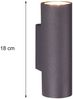212400232 Wandleuchte MARLEY schwarz matt 2x GU10. Höhe ca. 18 cm Bild 3