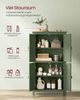 Vasagle Badezimmerschrank mit verstellbaren Ablagen, MDF, 110 x 30 x 60 cm, Waldgrün Bild 3