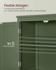 Vasagle Badezimmerschrank mit verstellbaren Ablagen, MDF, 110 x 30 x 60 cm, Waldgrün Bild 4