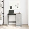 vidaXL Schreibtisch Betongrau 86x49x76 cm Holzwerkstoff 861826 Bild 3
