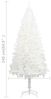 vidaXL Künstlicher Weihnachtsbaum Naturgetreue Nadeln Weiß 240 cm 321025 Bild 5