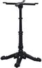 vidaXL Bistrotisch-Gestell Schwarz 52x52x72 cm Gusseisen 325433 Bild 1