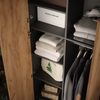Mehrzweckschrank Ingo Anthrazit/Goldkraft Eiche 80 x 241.2 cm mit Schrankaufsatz und Schubladenmodul Vicco Bild 4