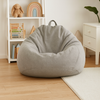 AD.CON Sitzsack mit ECO Füllung, Hellgrau, 70 x 80 x 50 120L, EPS-Perlen Bild 5