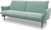 DOMO. collection Sofa 700 003, 2-Sitzer Liege, Rechteckig, Schlaffunktion, Füße mit Filzgleitern, 2er Couch, Polstergarnitur, 234 x 95 x 102 cm (BxTxH), mint Bild 3