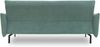 DOMO. collection Sofa 700 003, 2-Sitzer Liege, Rechteckig, Schlaffunktion, Füße mit Filzgleitern, 2er Couch, Polstergarnitur, 234 x 95 x 102 cm (BxTxH), mint Bild 5
