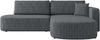 Ecksofa Zrekifi Cord (Farbe: Poso 22, Seite: Rechts) Bild 2