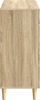 vidaXL Sideboard Sonoma-Eiche 89 x 34,5 x 80 cm Holzwerkstoff 894647 Bild 5